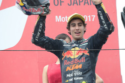 Podium: tweede plaats Niccolo Antonelli, Red Bull KTM Ajo