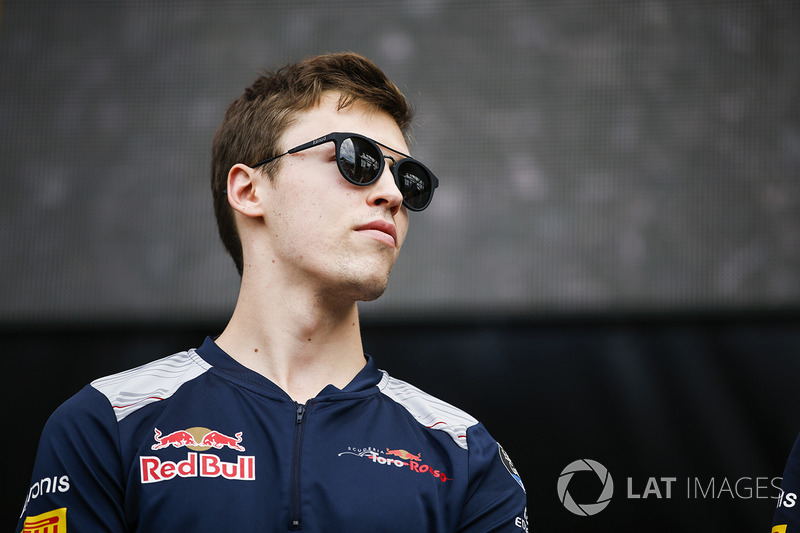 Daniil Kvyat, Scuderia Toro Rosso, en el escenario F1