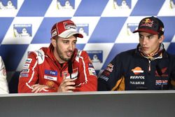 Andrea Dovizioso, Ducati Team, Marc Marquez, Repsol Honda Team