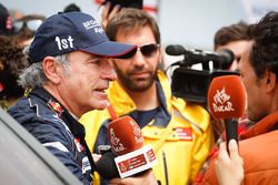 Le vainqueur auto Carlos Sainz, Peugeot Sport