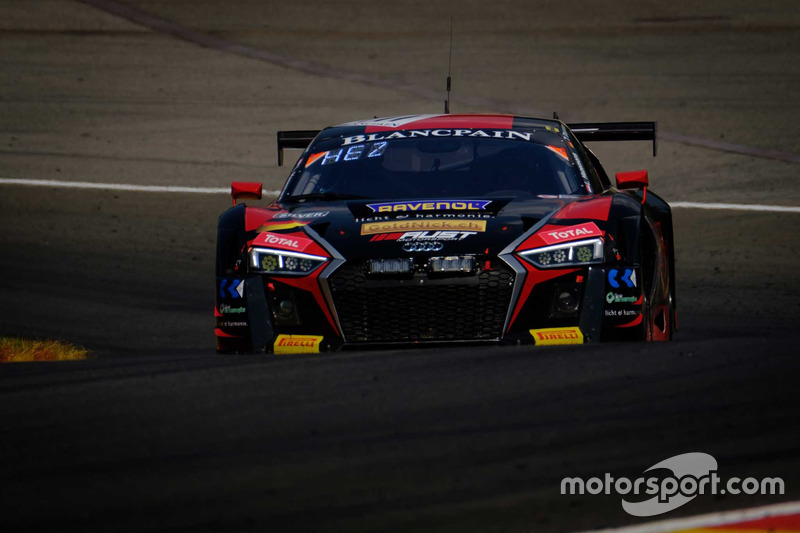 #111 Aust Motorsport Audi R8 LMS: Nikolaj Rogivue, Loris Hezemans, Philipp Frommenwiler, Tobias Dauenhauer