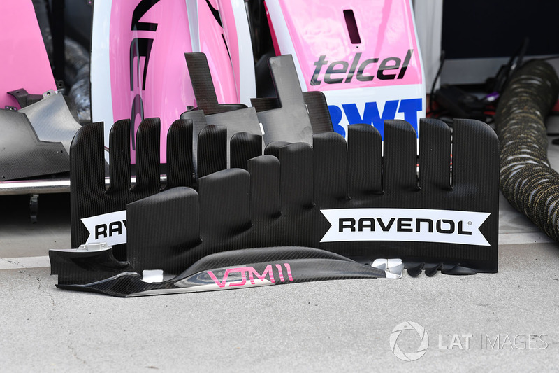 Боковой дефлектор Sahara Force India F1 VJM11
