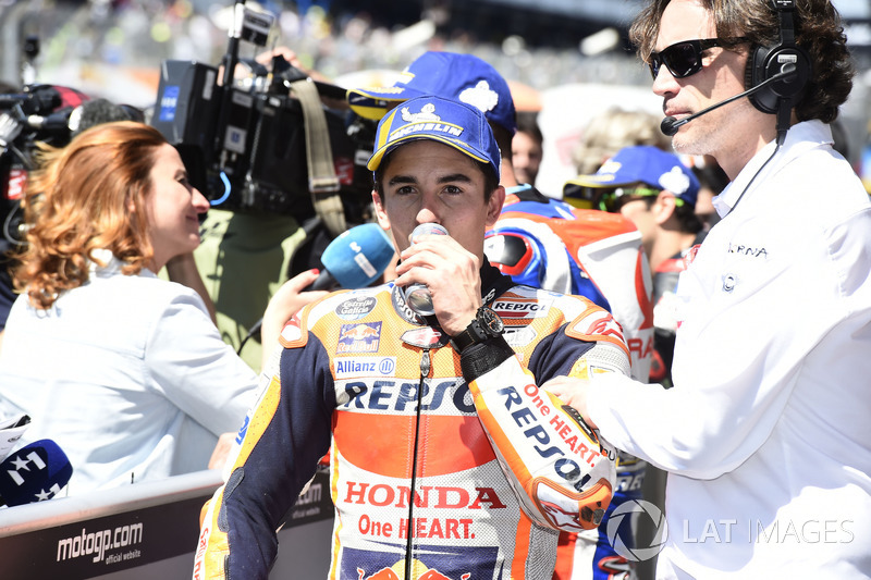 Second place qualifying Marc Marquez, Repsol Honda Team