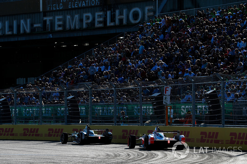 Nelson Piquet Jr., Jaguar Racing, Felix Rosenqvist, Mahindra Racing
