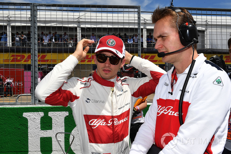 Charles Leclerc, Sauber sur la grille