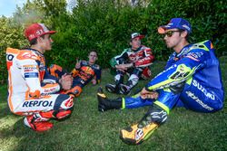 Marc Marquez, Repsol Honda Team, Pol Espargaro, Red Bull KTM Factory Racing, Aleix Espargaro, Aprilia Racing Team Gresini, Alex Rins, Team Suzuki MotoGP