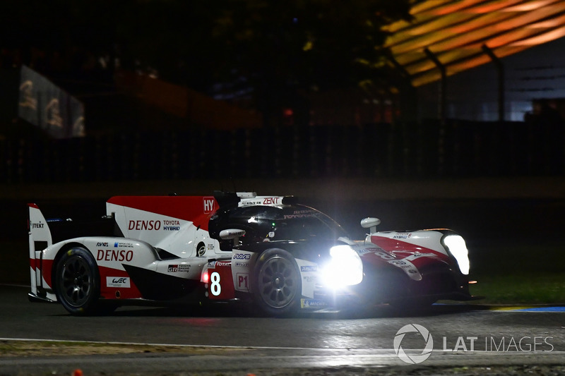 #8 Toyota Gazoo Racing Toyota TS050: Sébastien Buemi, Kazuki Nakajima, Fernando Alonso