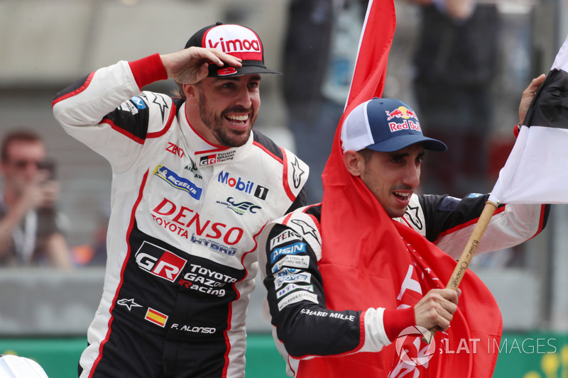 #8 Toyota Gazoo Racing Toyota TS050: Sébastien Buemi, Kazuki Nakajima, Fernando Alonso