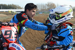 Marc Marquez avec des participants à l'Allianz Motor Camp