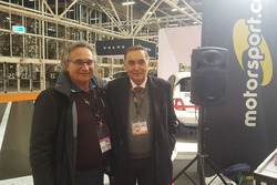 Franco Nugners, direttore responsabile di Motorsport.com Italia e l'ingegner Giampaolo Dallara