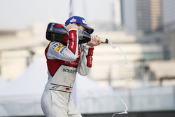 Podium: race winner Daniel Abt, Audi Sport ABT Schaeffler