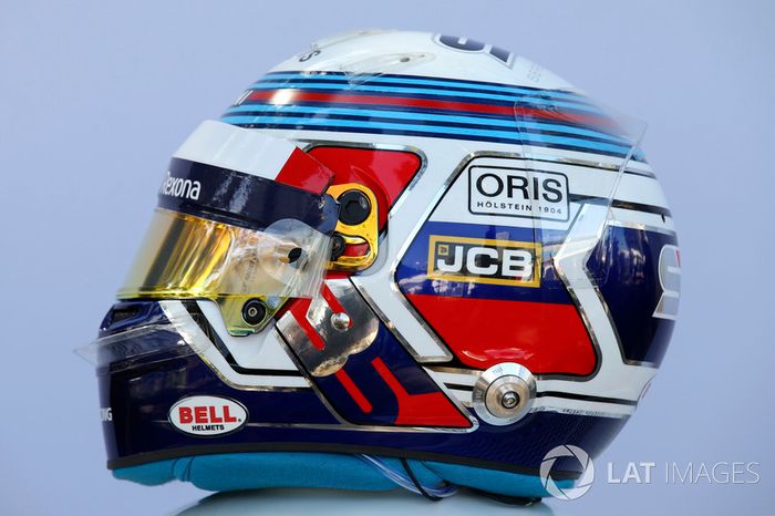 Casco de Sergey Sirotkin, Williams
