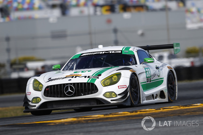 #33 Riley Motorsports Mercedes AMG GT3, GTD: Jeroen Bleekemolen, Ben Keating, Adam Christodoulou, Lu