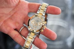 Scott Pruett's 2011 winning Rolex watch