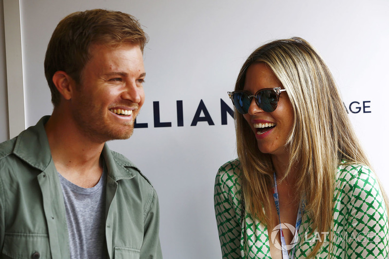 Nico Rosberg dan sang istri, Vivian Sibold
