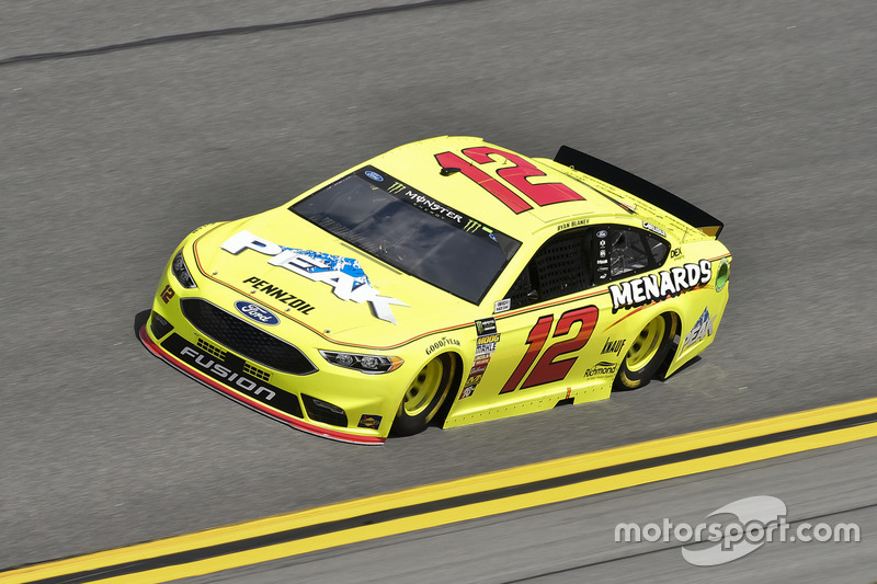 Ryan Blaney, Team Penske, Menards/Peak Ford Fusion