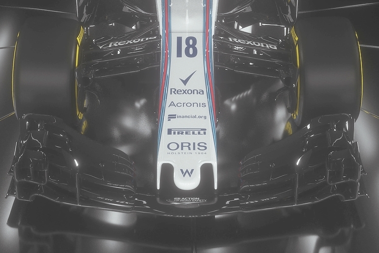 Williams FW41 ön kanat