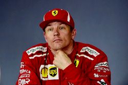 Kimi Raikkonen, Ferrari in the Press Conference