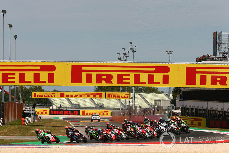 Xavi Fores, Barni Racing Team, al comando alla partenza