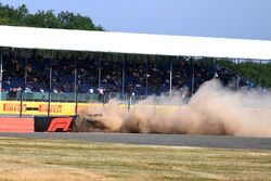 Crash of Brendon Hartley, Scuderia Toro Rosso STR13