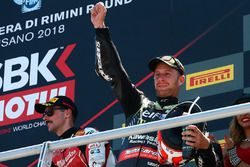 Le vainqueur Jonathan Rea, Kawasaki Racing