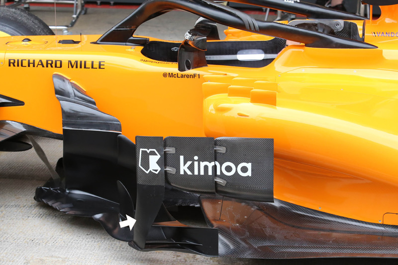 Sidepods McLaren MCL33