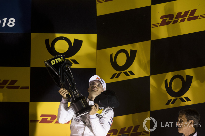Podium: Third place Edoardo Mortara, Mercedes-AMG Team HWA, Mercedes-AMG C63 DTM