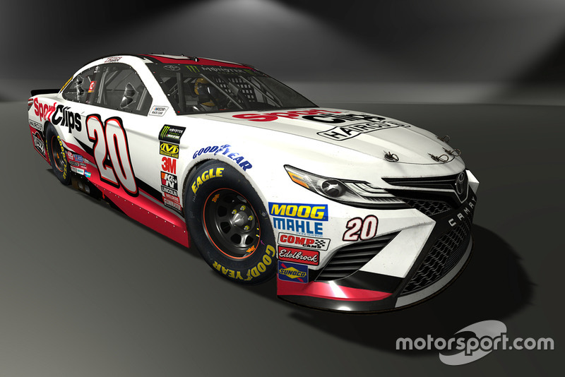 Erik Jones, Joe Gibbs Racing, Toyota Camry - NASCAR Heat 3 skin