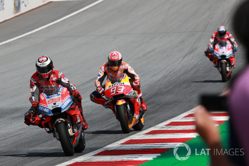 Jorge Lorenzo, Ducati Team, Marc Marquez, Repsol Honda Team