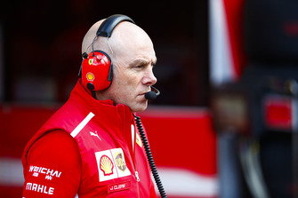 Jock Clear, ingénieur en chef de Ferrari