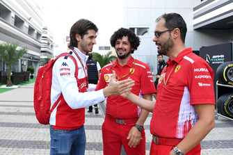 Antonio Giovinazzi, Sauber and Ferrari personel