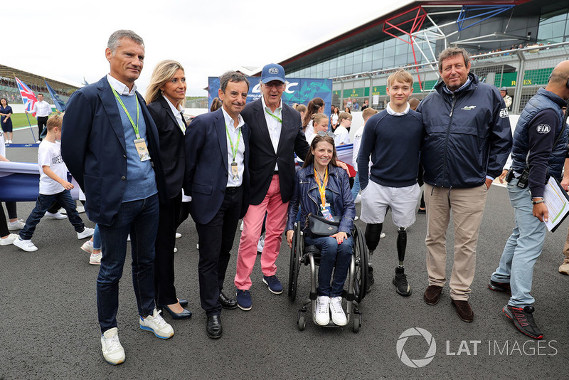 Billy Monger,  Presidente de ACO, François Fillon, WEC CEO, Gerard Neveu