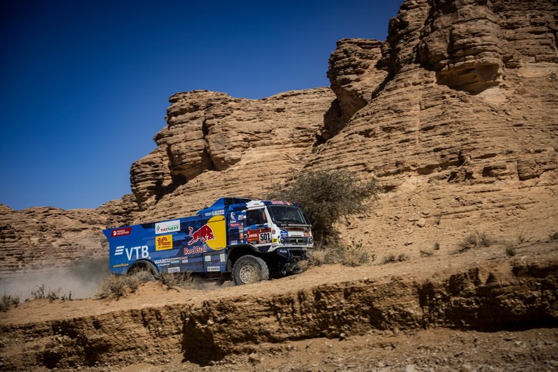 #501 Team KAMAZ Master: Dmitry Sotnikov, Ruslan Akhmadeev, Ilgiz Akhmetzianov