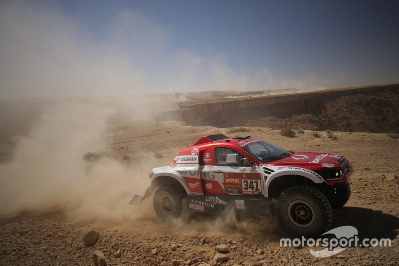 #341 Ssangyong Motorsport Koorando DKR: Oscar Fuertes Aldanondo, Diego Vallejo