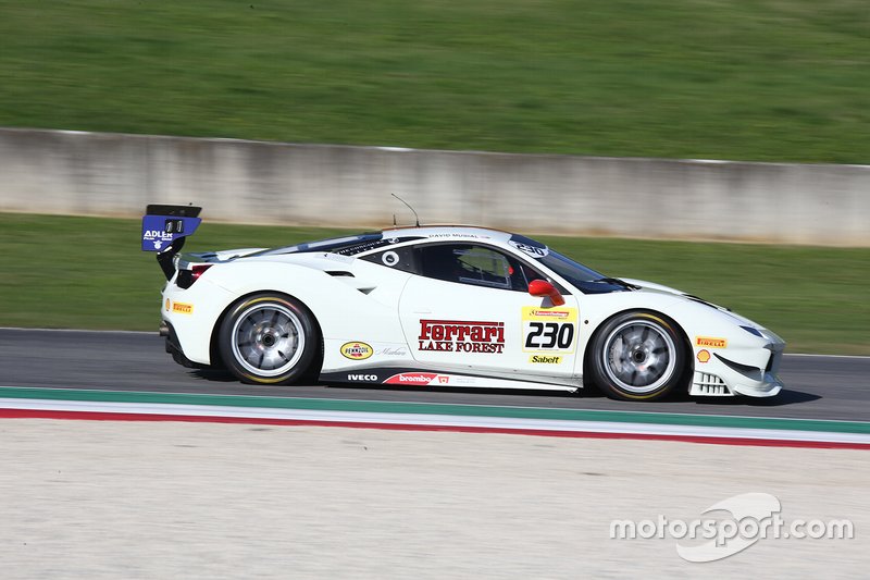 #230 Ferrari 488 Challenge, Ferrari Lake Forest: Dave Musial