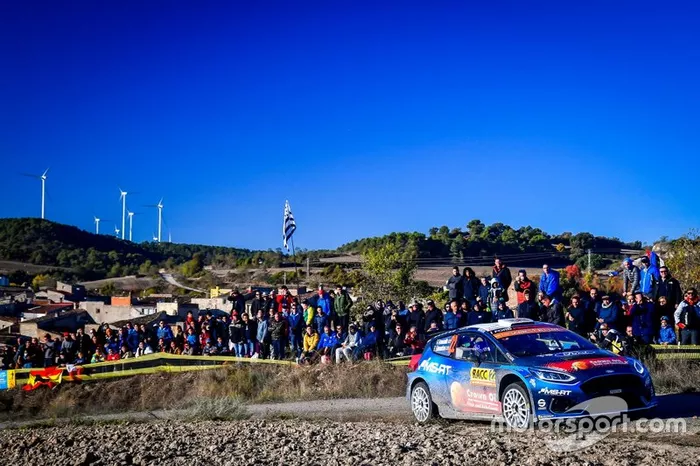 Gus Greensmith, Elliot Edmondson, M-Sport Ford WRT Ford Fiesta R5