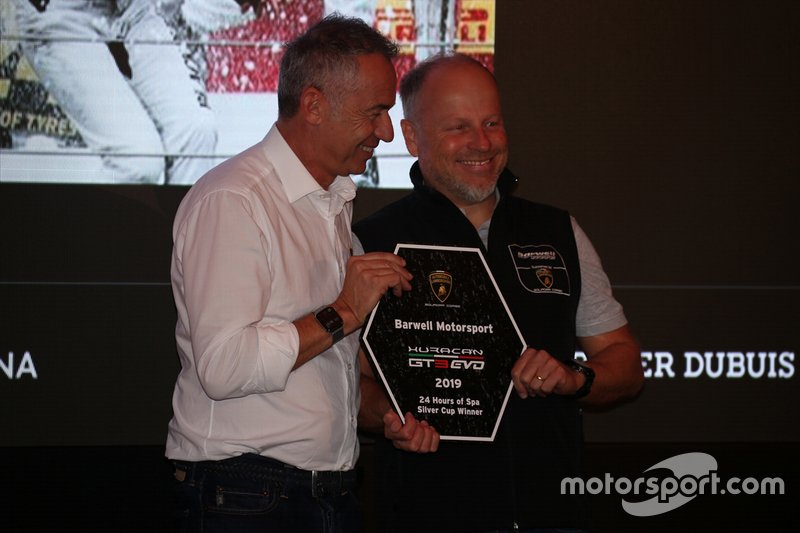 Premiazioni Lamborghini Super Trofeo 2019