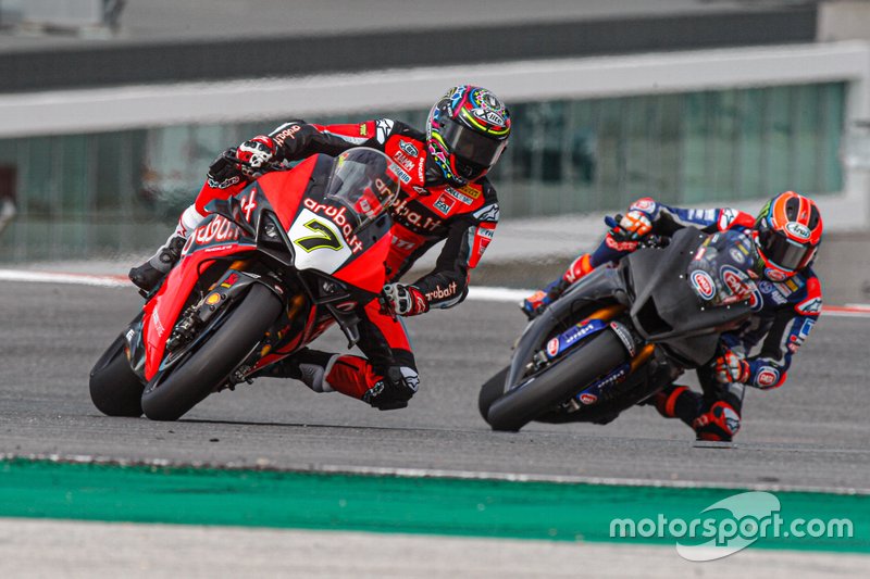 Chaz Davies, Aruba.it Racing Ducati, Michael Van Der Mark, Pata Yamaha