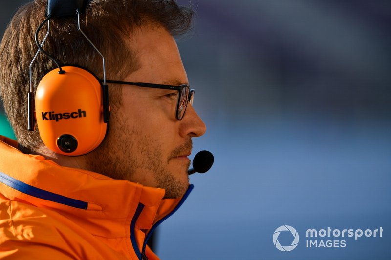 Andreas Seidl, Team Principal, McLaren