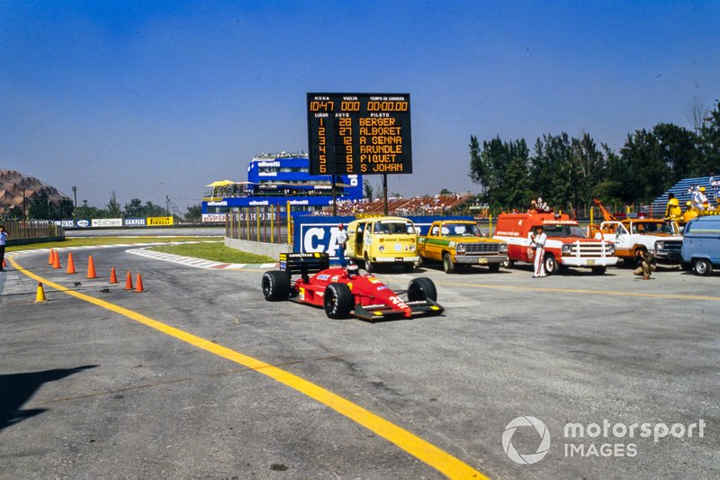 Gerhard Berger, Ferrari F1-87