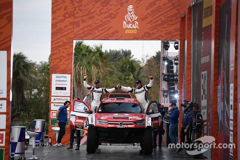 #341 Ssangyong Motorsport Koorando DKR: Oscar Fuertes Aldanondo, Diego Vallejo