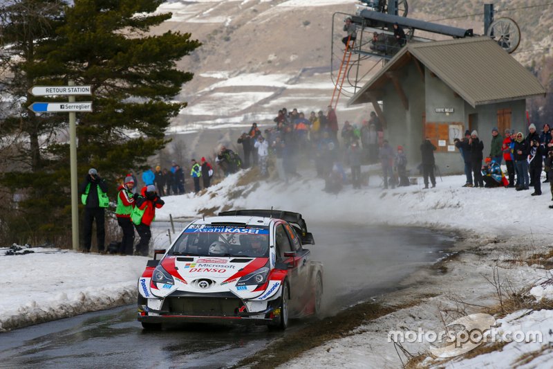 Elfyn Evans, Scott Martin, Toyota Gazoo Racing WRT Toyota Yaris WRC