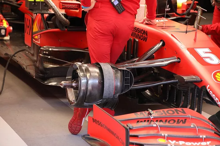 Frenos del Ferrari SF1000