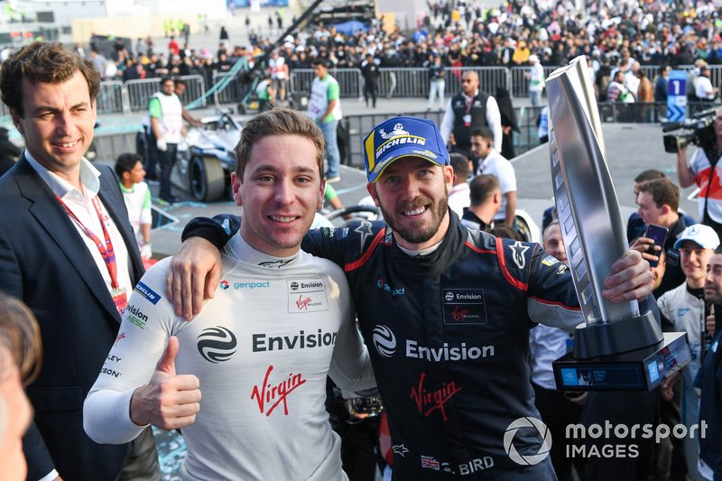 Robin Frijns, Virgin Racing, Sam Bird, Virgin Racing, 1st position