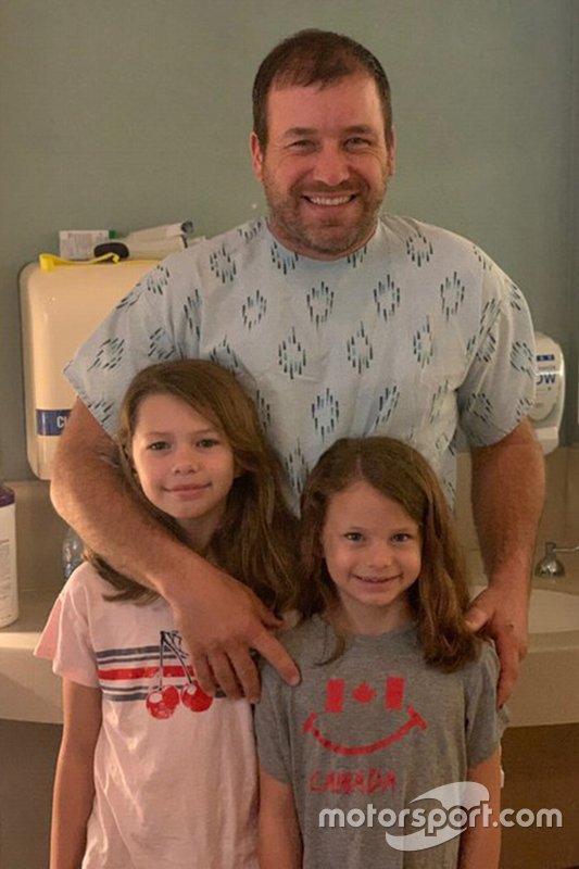 Ryan Newman con le sue figlie Brooklyn Sage, Ashlyn Olivia