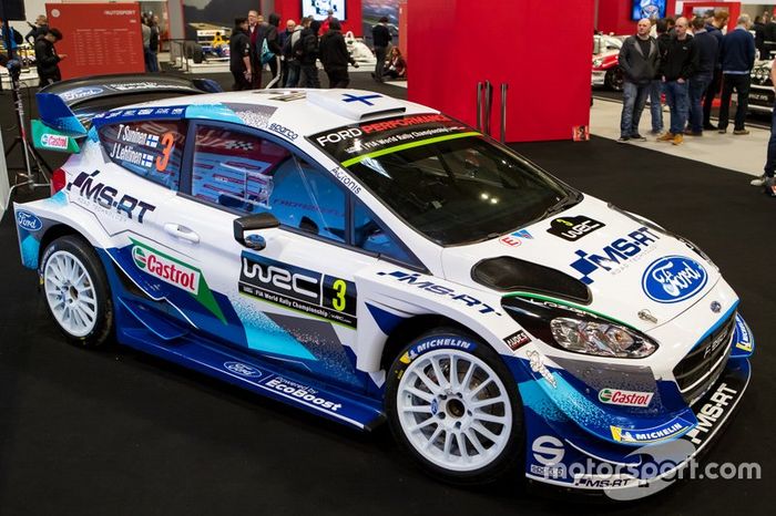 Ford Fiesta WRC Rally car