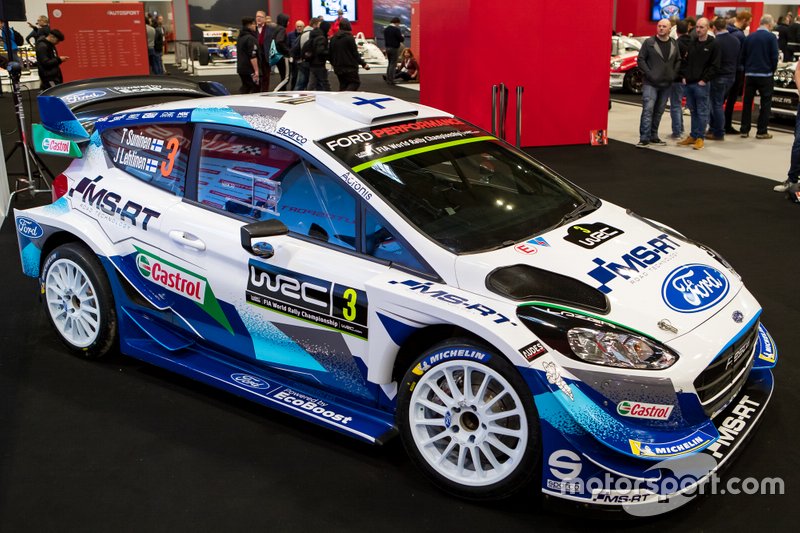 Ford Fiesta WRC Rally car