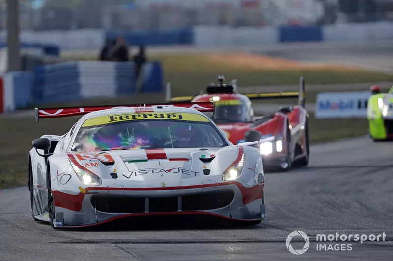 #54 AF Corse Ferrari 488 GTE EVO: Thomas Flohr, Francesco Castellacci, Davide Rigon