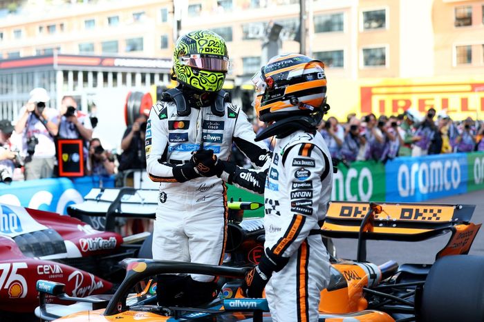 Lando Norris, McLaren, Oscar Piastri