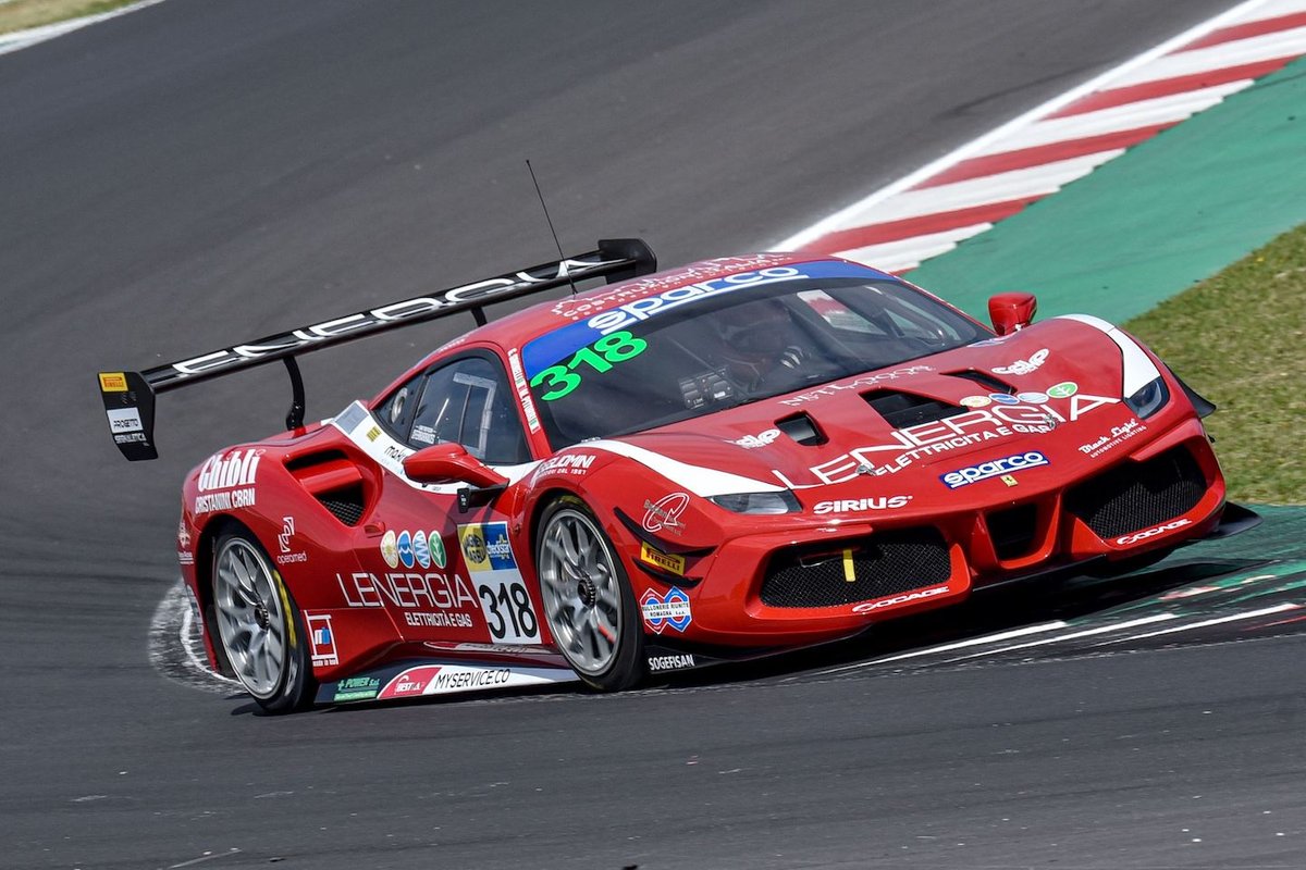 #318 Best Lap, Ferrari 488 Challenge Evo: Maurizio Pitorri, Gianluigi Simonelli